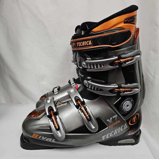 Tecnica Rival X7 Men's Ski Boots, 28.0