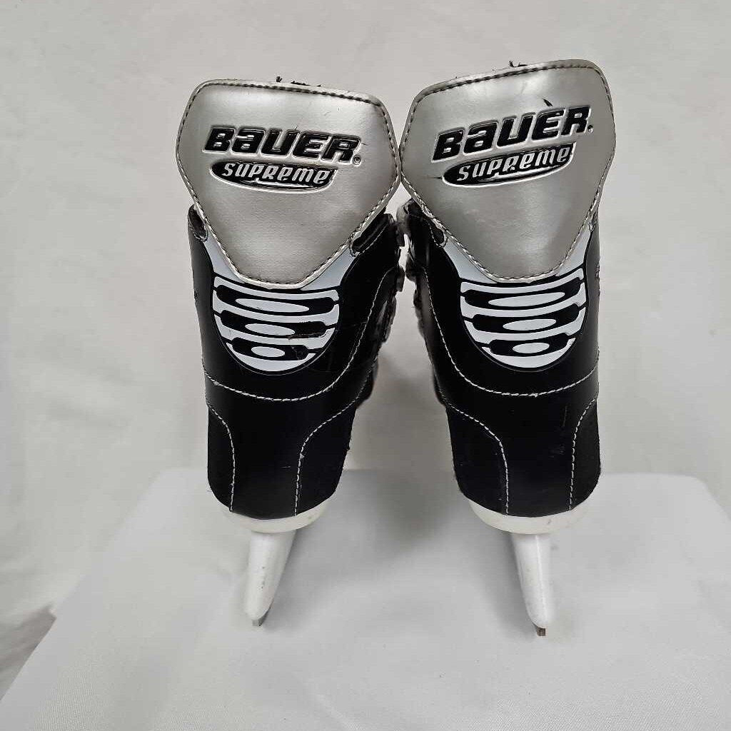 Bauer Supreme Silver Edition Youth Hockey Skates - Size Y13