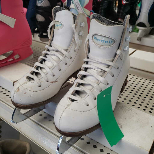 Riedell Stock 17 Youth Figure Skates, Size Y11