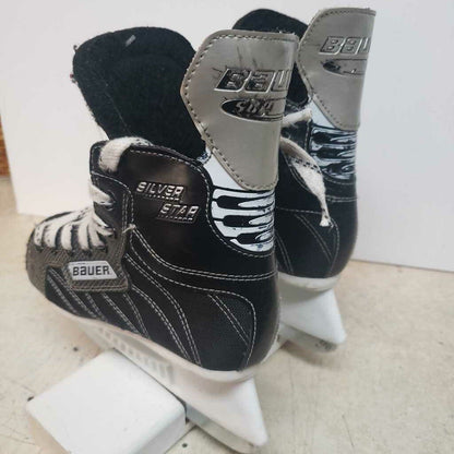 Bauer Supreme Silver Star Junior Hockey Skates, Size 1 R