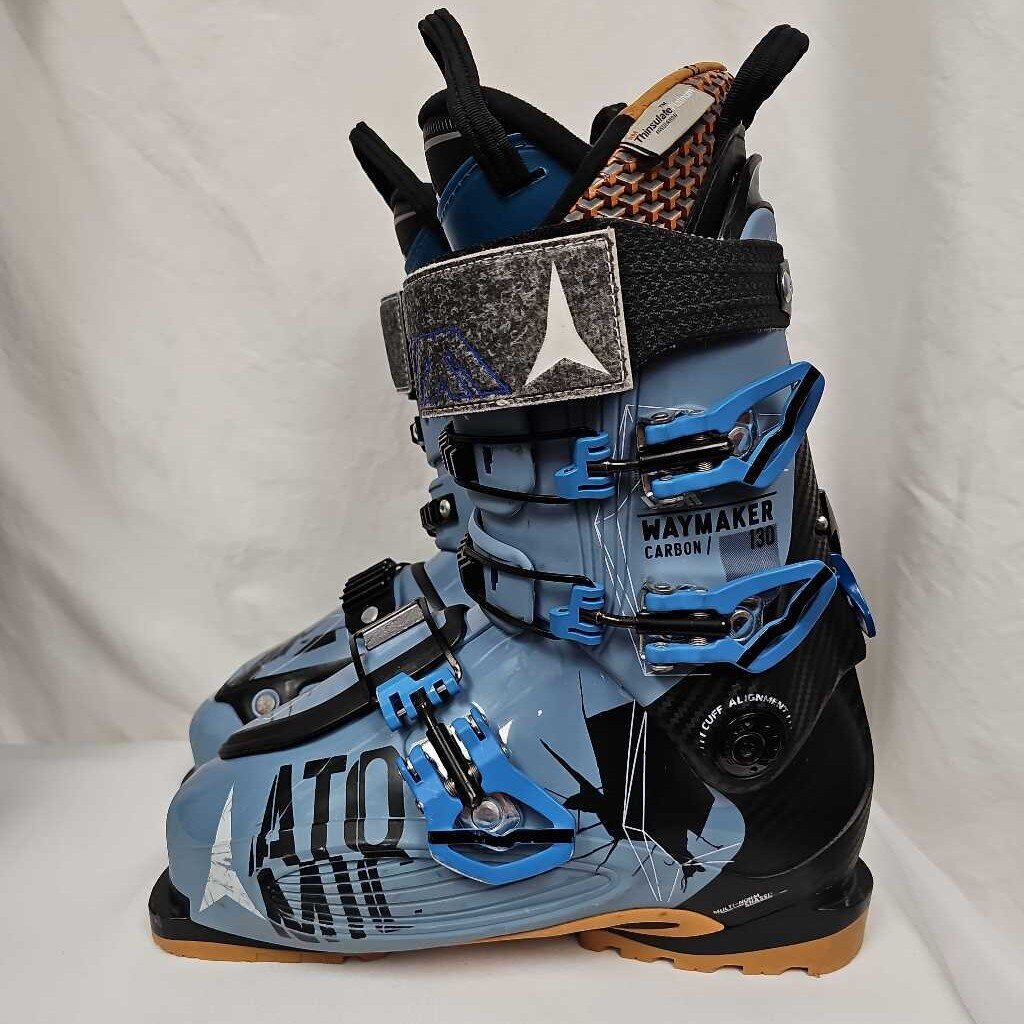 Atomic Waymaker Carbon 130 Ski Boots, Size 26.5