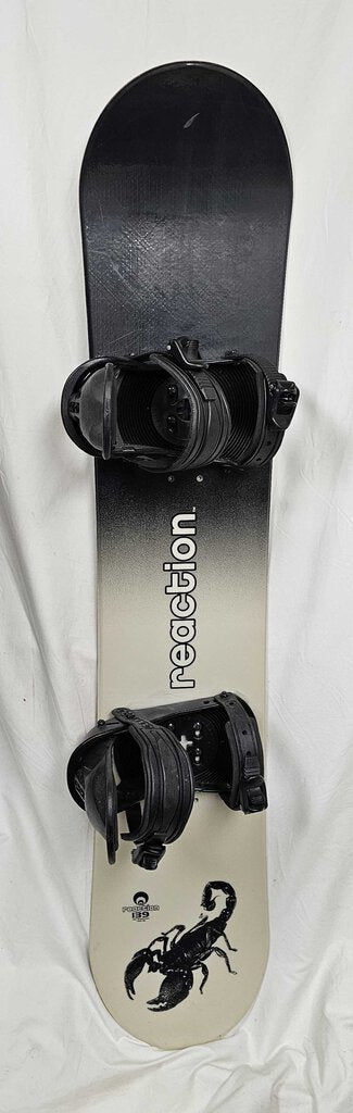 Reaction Scorpion Snowboard with bindings, 139cm