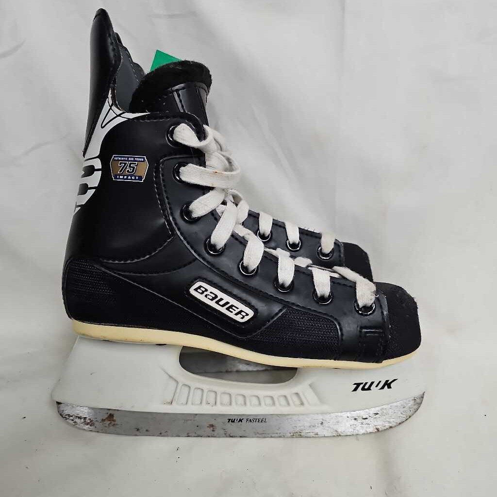 Bauer Impact 75 Junior Hockey Skates, Size 1