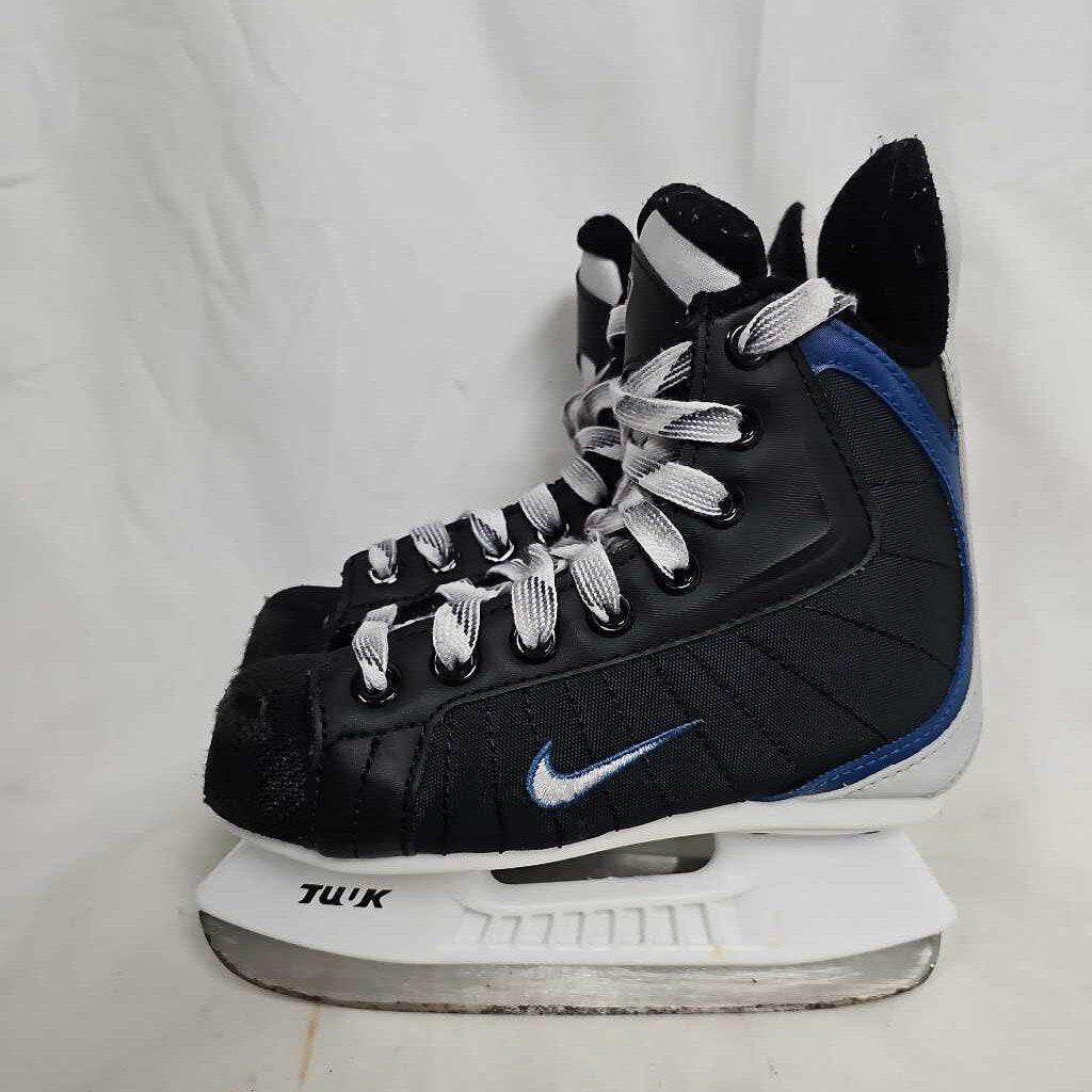 Nike Quest Q V-Ti Youth Hockey Skates, Size Y11 Shoe = Y10 Skate