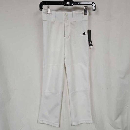 Adidas Youth Relaxed Fit Open Bottom Baseball Pants, Size Youth XSmall