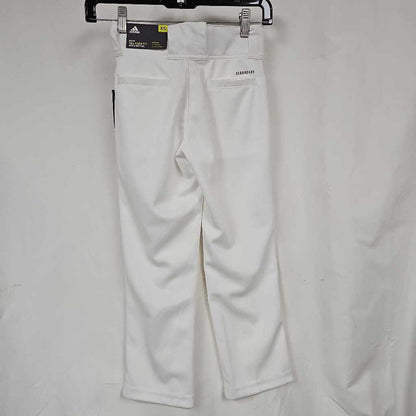 Adidas Youth Relaxed Fit Open Bottom Baseball Pants, Size Youth XSmall