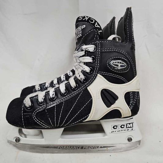 CCM 652P Super Tacks Junior Hockey Skates, Size 1.5