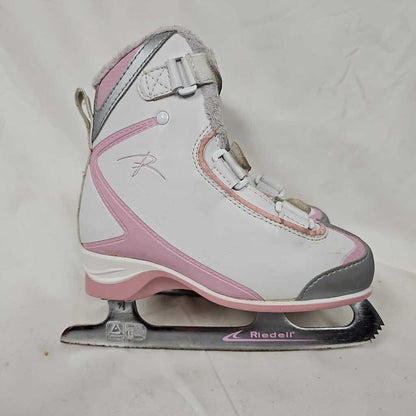 Riedell Soar Youth Figure Skates, Size Y12