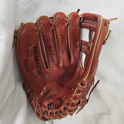 Wilson Fieldmaster A2647 Left Hand Throw Baseball Glove, 11.5"