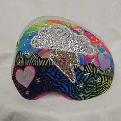 Raskullz Youth Sparklez Loud Cloud LED Bike Helmet