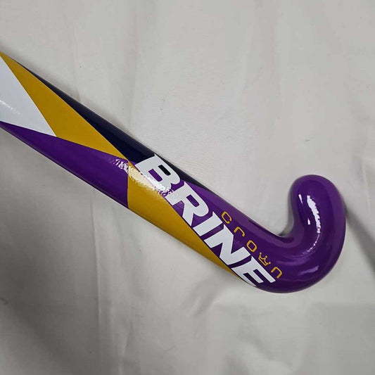 Brine Crown 250 20mm Standard Bow Composite Field Hockey Stick 36" - Purple
