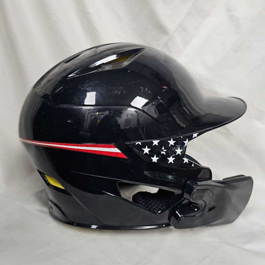 Under Armour USA Converge Batting Helmet with Univeral Jaw Guard, 6 1/2 - 7 1/2