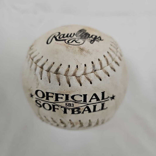 Rawlings Official Used Softball, 12"