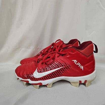 Nike Alpha Mid Football Cleats, Kids Size 6