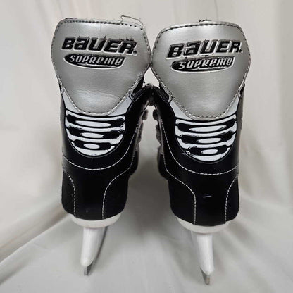 Bauer Supreme Silver Edition Hockey Skates, Size Y11