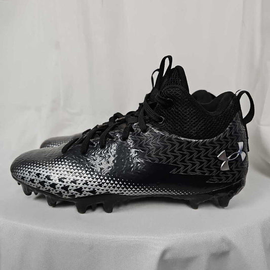 Under Armour Mid Lacrosse Cleats, Size 5