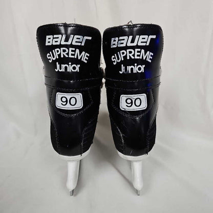 Bauer Supreme 90 Youth Hockey Skates, Size Y10