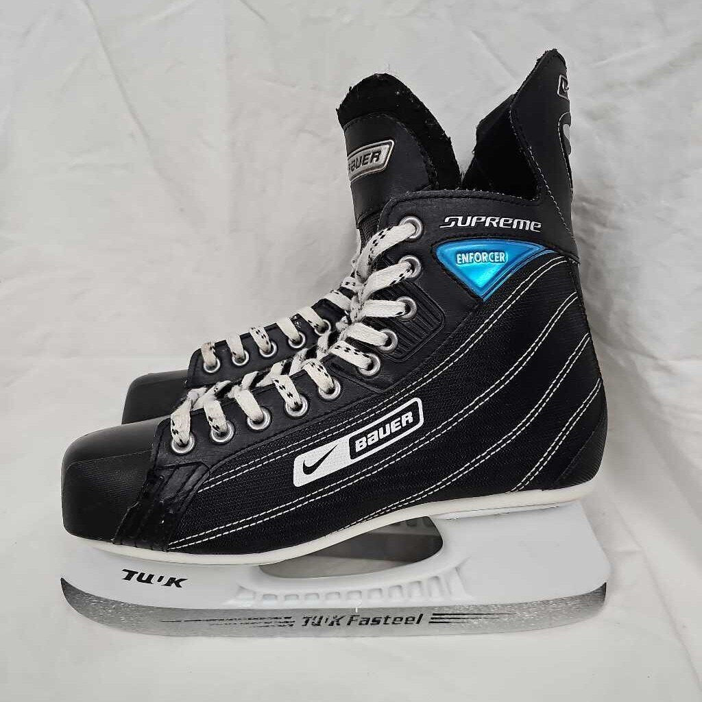 Nike Bauer Supreme Enforcer Hockey Skates, Size 8