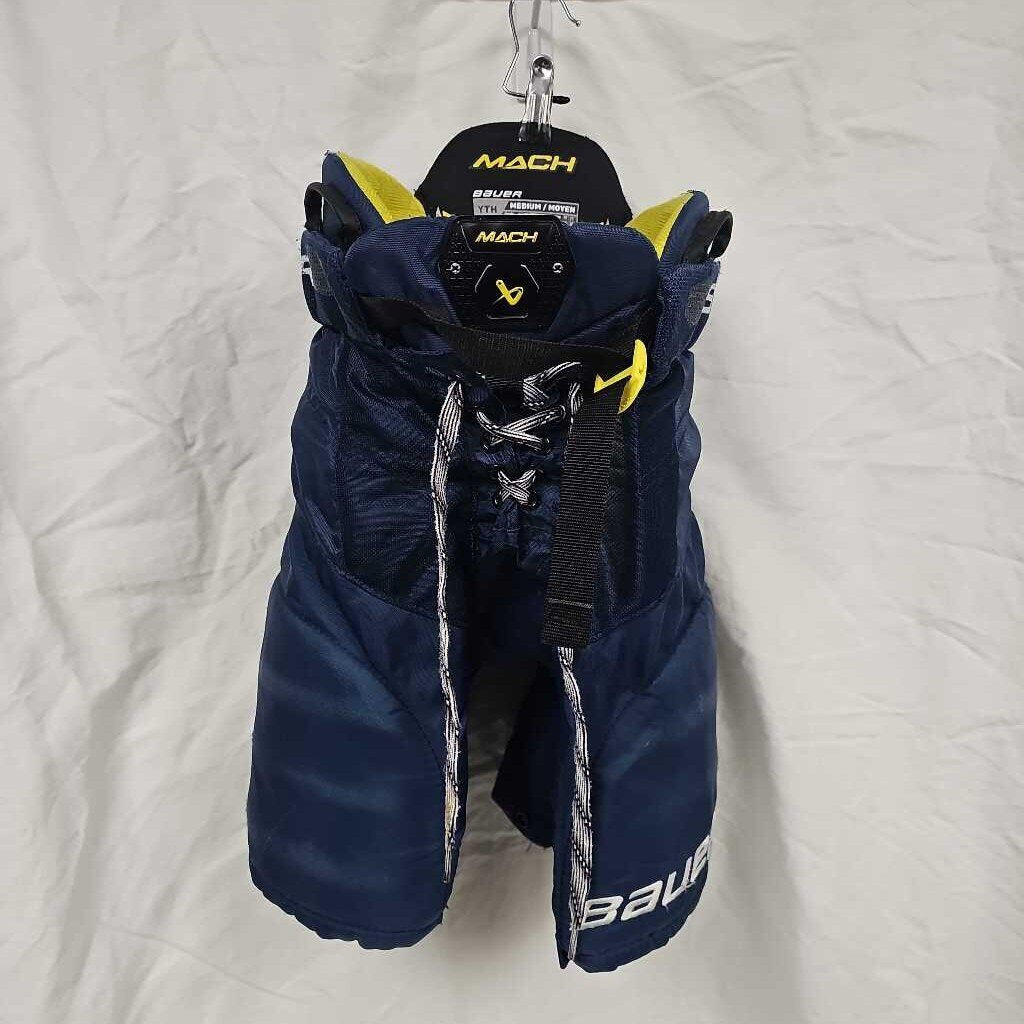 Bauer Supreme Mach Youth Hockey Pants, Size Youth Medium