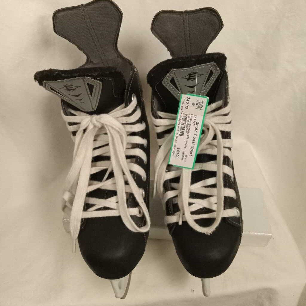 Easton Synergy EQ Hockey Skates, Size 4