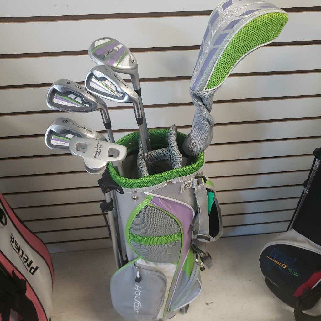 Tommy Armour Hotscot Junior Girls Golf Set Includes Bag