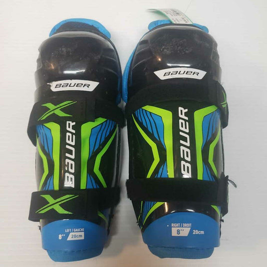 Bauer X Hockey Shin Guards, 8"