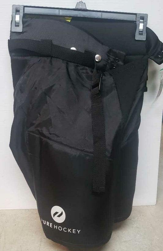 Pure Hockey Black Hockey Pants, Youth Large