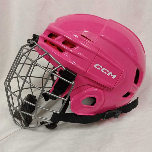 CCM Tacks 70 Youth Hockey Helmet Combo