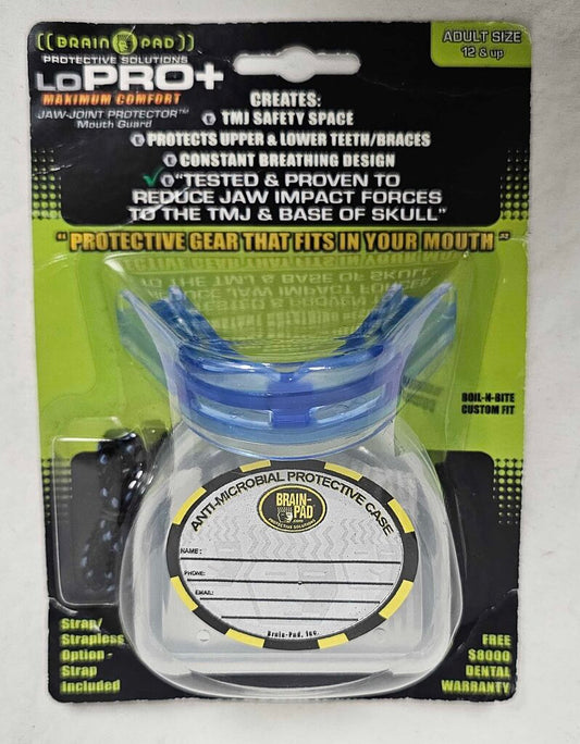 Brain Pad Lo Pro Upper & Lower Mouthguard, Adult