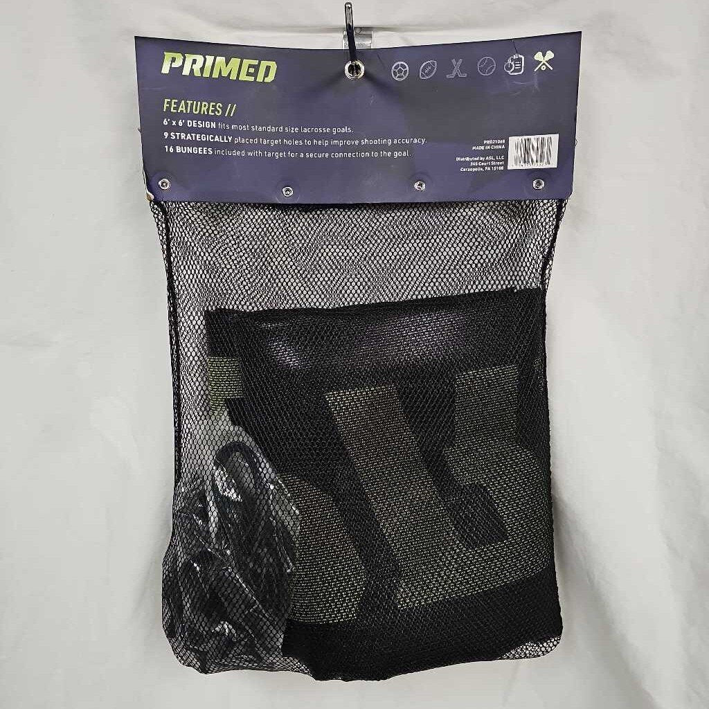 Primed Lacrosse Shooting Target