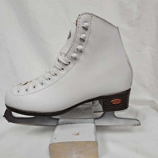 Riedell Stock 110W Women's Figure Skates, Size 6