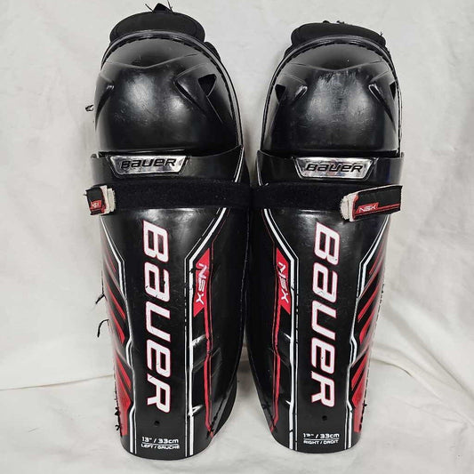 Bauer NSX Hockey Shin Guards, Size 13"