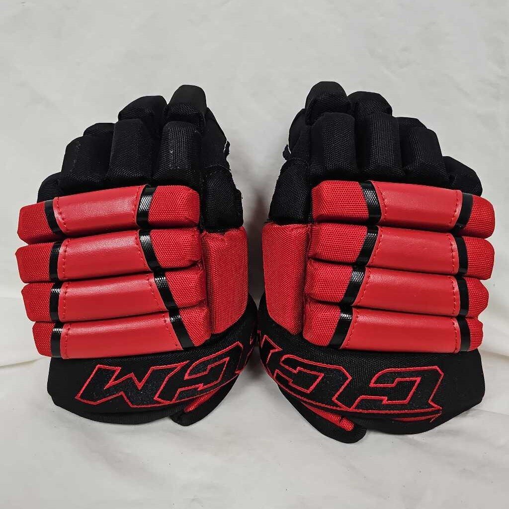 CCM 4Roll Pro Stock Team Hockey Gloves, Size 10"