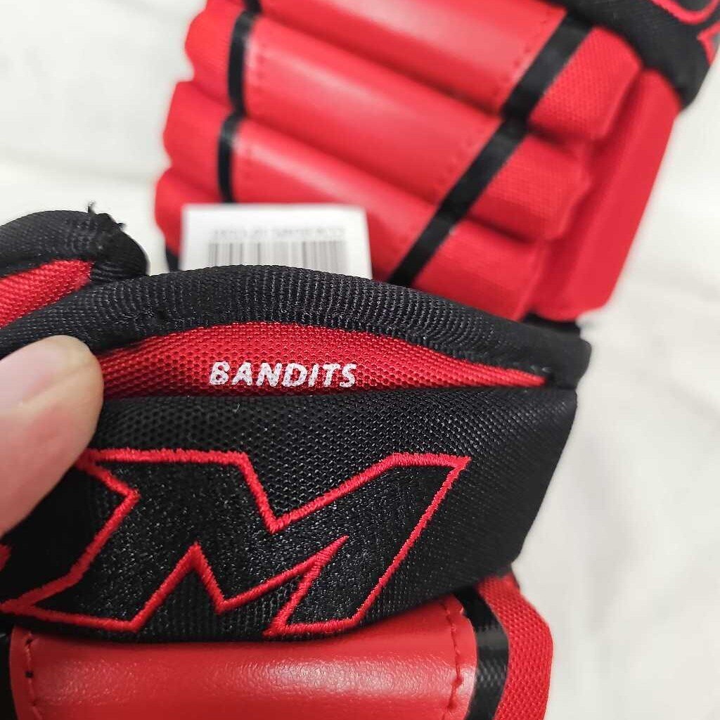 CCM 4Roll Pro Stock Team Hockey Gloves, Size 10"