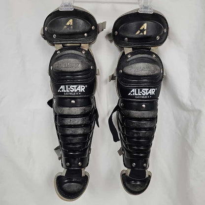 All-Star Junior Youth Catcher's Leg Guards- 11"
