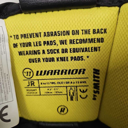 Warrior Ritual RX3 E+ Goalie Knee Pads, Junior