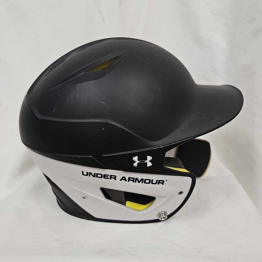 Under Armour Converge Batting Helmet with Universal Jaw Guard, 6 1/2" - 7 1/2"
