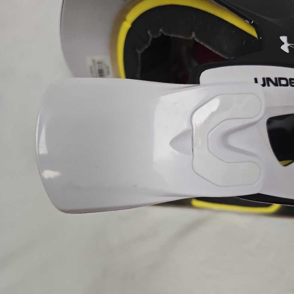 Under Armour Converge Batting Helmet with Universal Jaw Guard, 6 1/2" - 7 1/2"