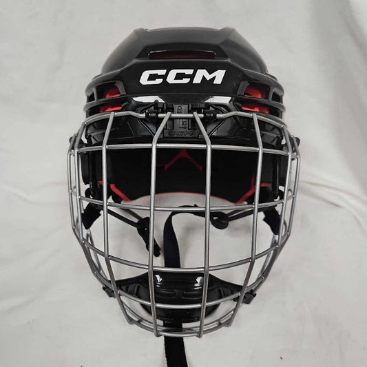 CCM Tacks 70 Hockey Helmet Combo, Junior