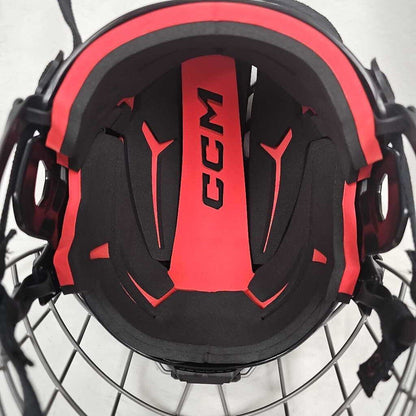 CCM Tacks 70 Hockey Helmet Combo, Junior