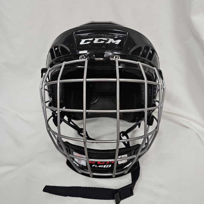 CCM FL40 Hockey Helmet Combo, Size Medium
