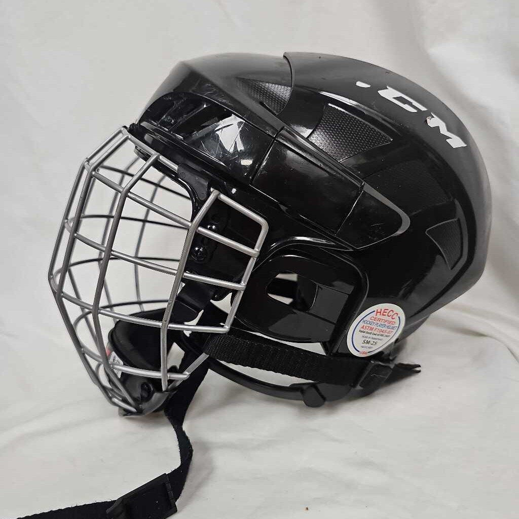 CCM FL40 Hockey Helmet Combo, Size Medium