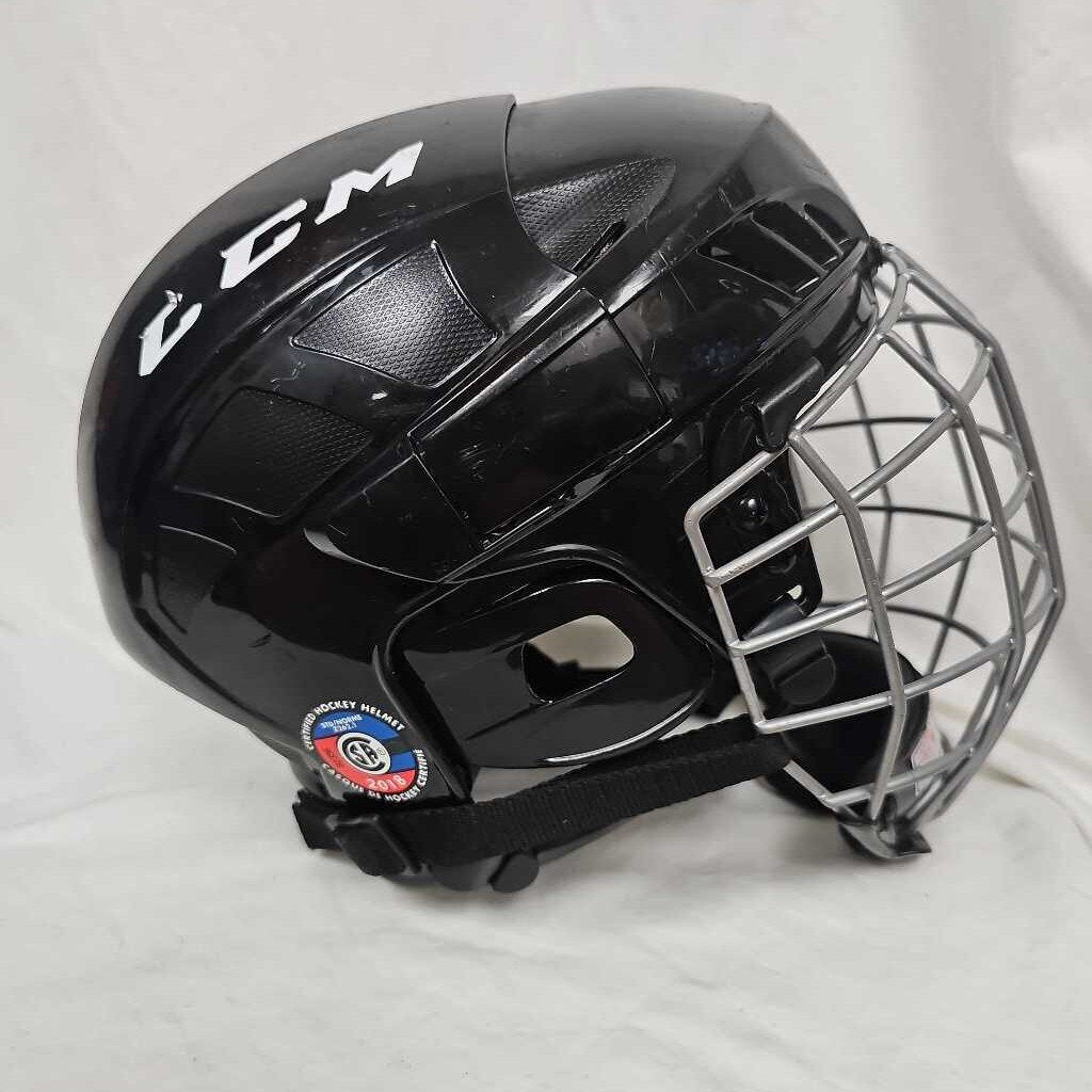 CCM FL40 Hockey Helmet Combo, Size Medium