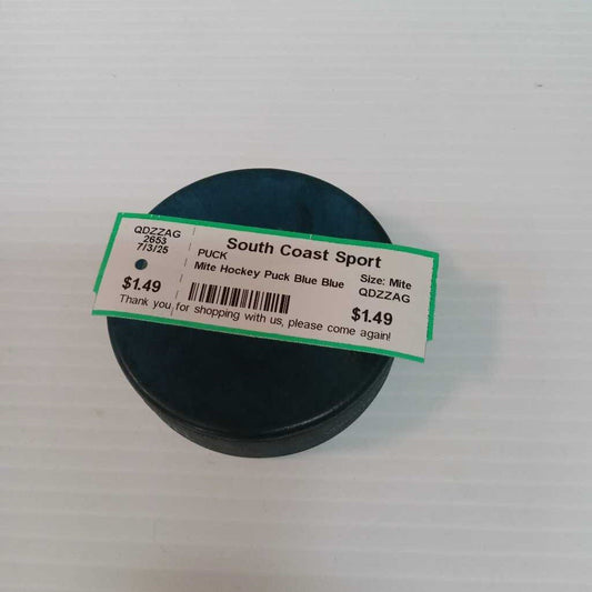 Mite Hockey Puck Blue