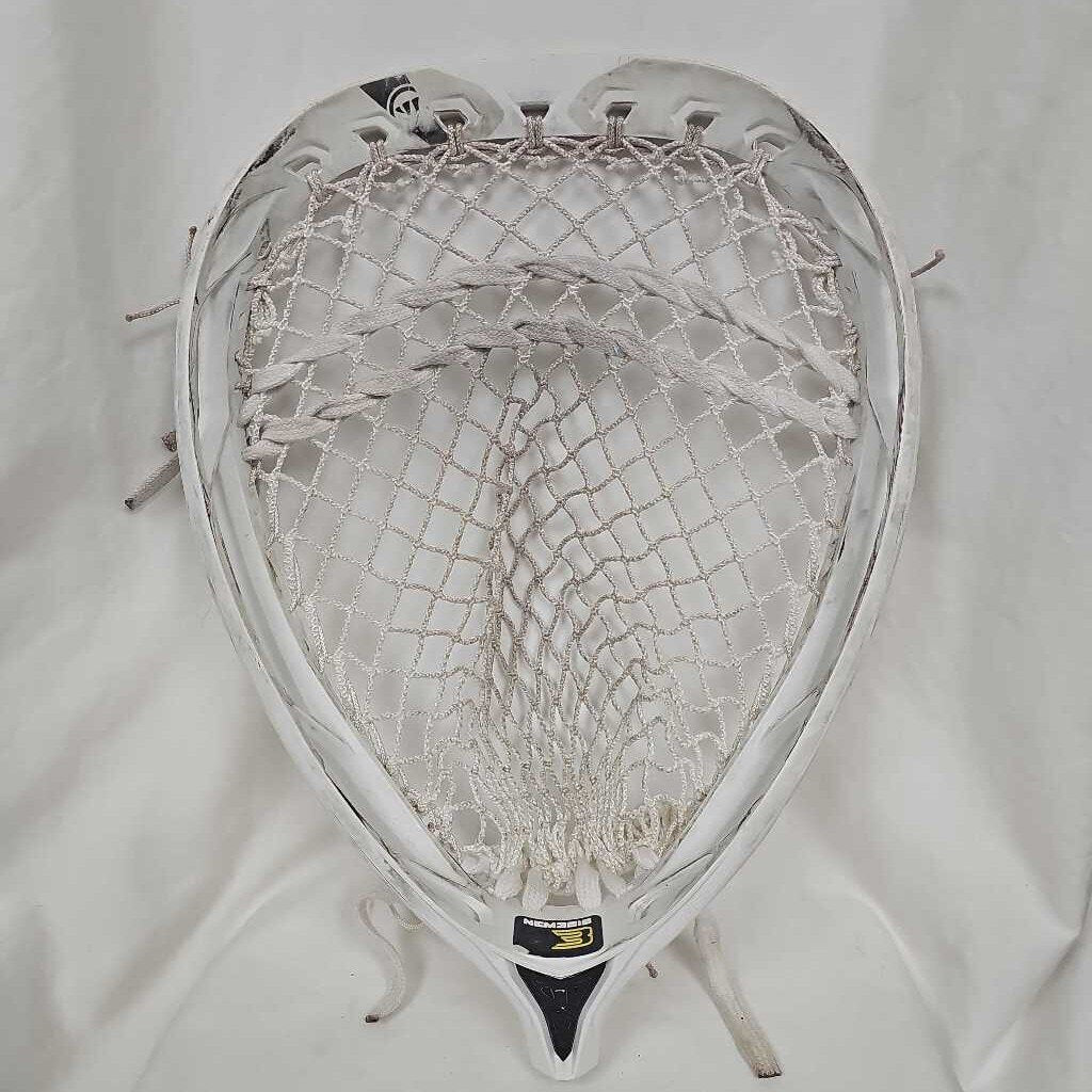 Warrior Nemesis 3 Lacrosse Goalie Head, Strung
