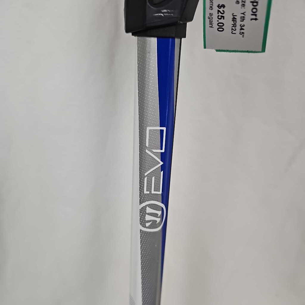 Warrior Evo Warp Lacrosse Stick- Junior