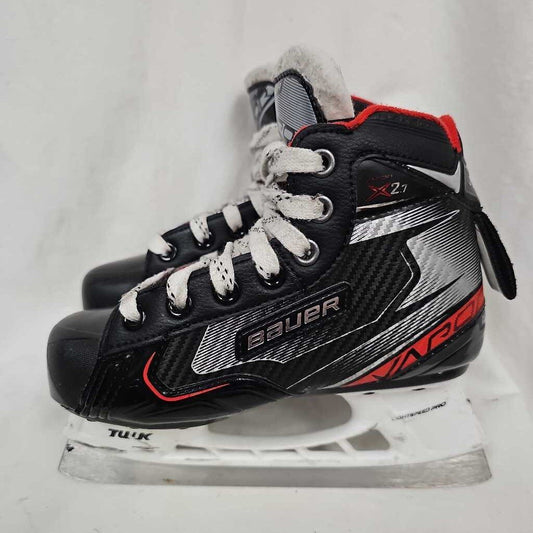 Bauer Vapor X2.7 Youth Goalie SKates, Size Y13.5