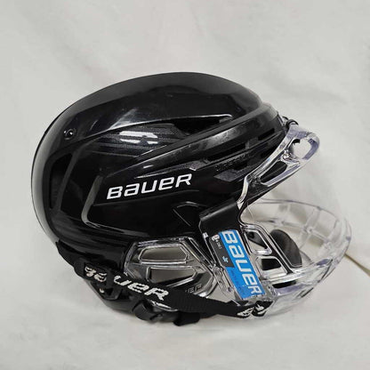 Bauer Re-Akt 85 Hockey Helmet with Bauer Concept 3 Face Shield, Size Small