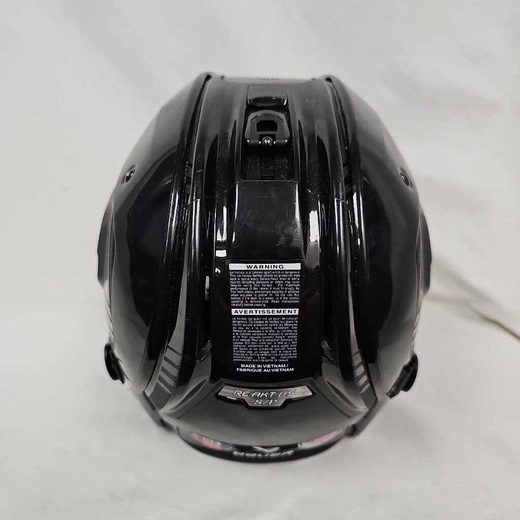 Bauer Re-Akt 85 Hockey Helmet with Bauer Concept 3 Face Shield, Size Small