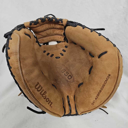 Wilson A950 34" Baseball Catcher's Mitt, Right Hand Throw